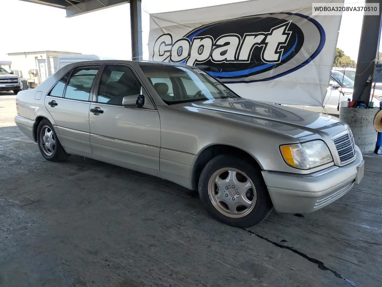 1997 Mercedes-Benz S 320W VIN: WDBGA32G8VA370510 Lot: 60289845