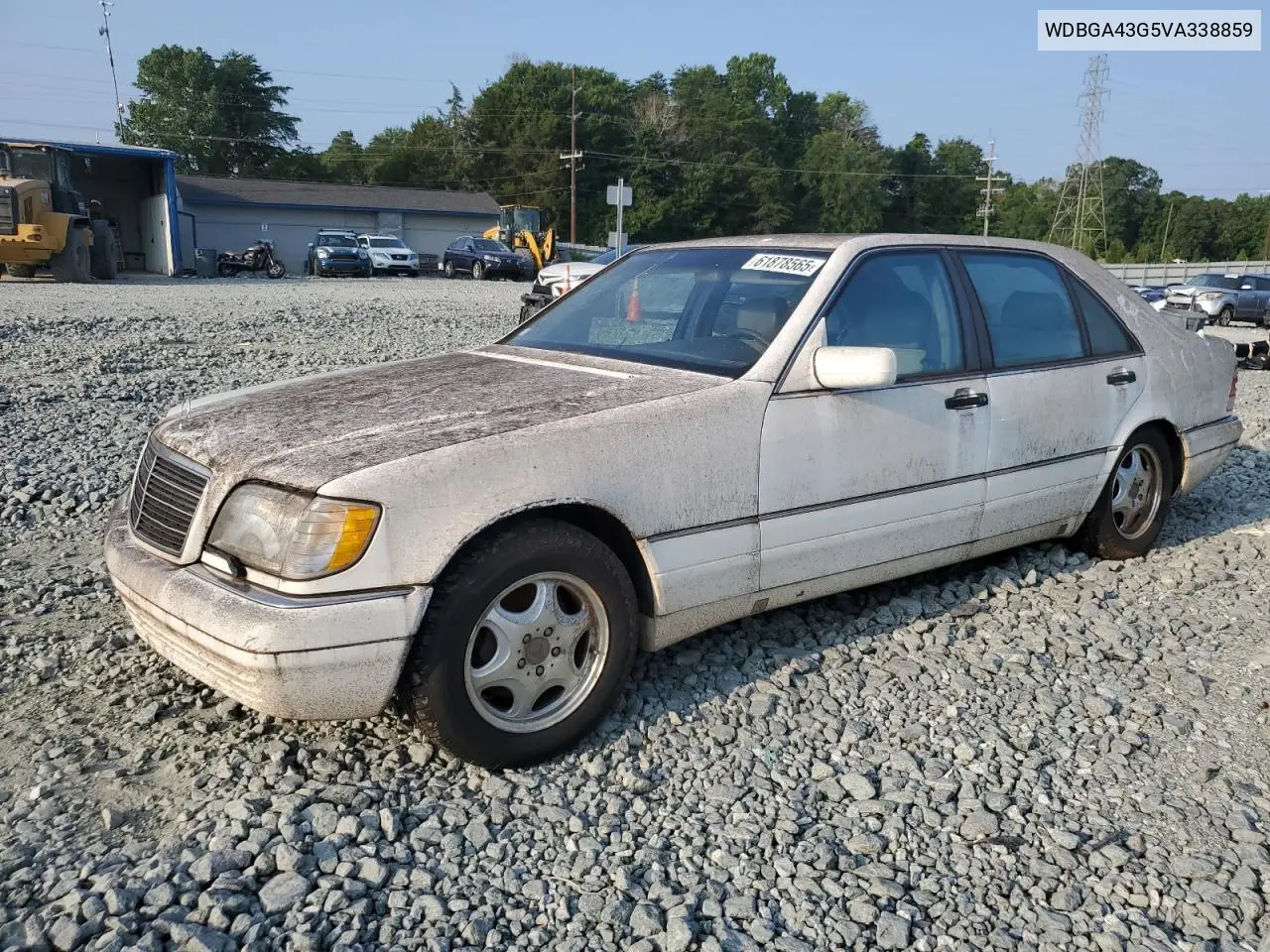 1997 Mercedes-Benz S 420 VIN: WDBGA43G5VA338859 Lot: 61878565