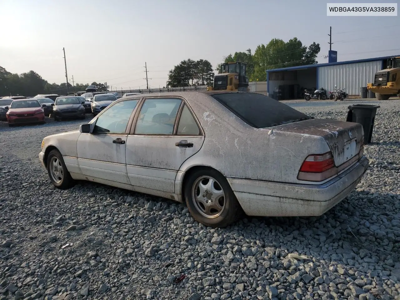 1997 Mercedes-Benz S 420 VIN: WDBGA43G5VA338859 Lot: 61878565