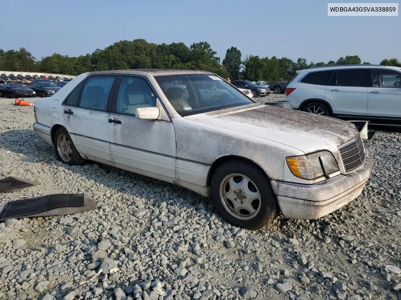 1997 Mercedes-Benz S 420 VIN: WDBGA43G5VA338859 Lot: 61878565