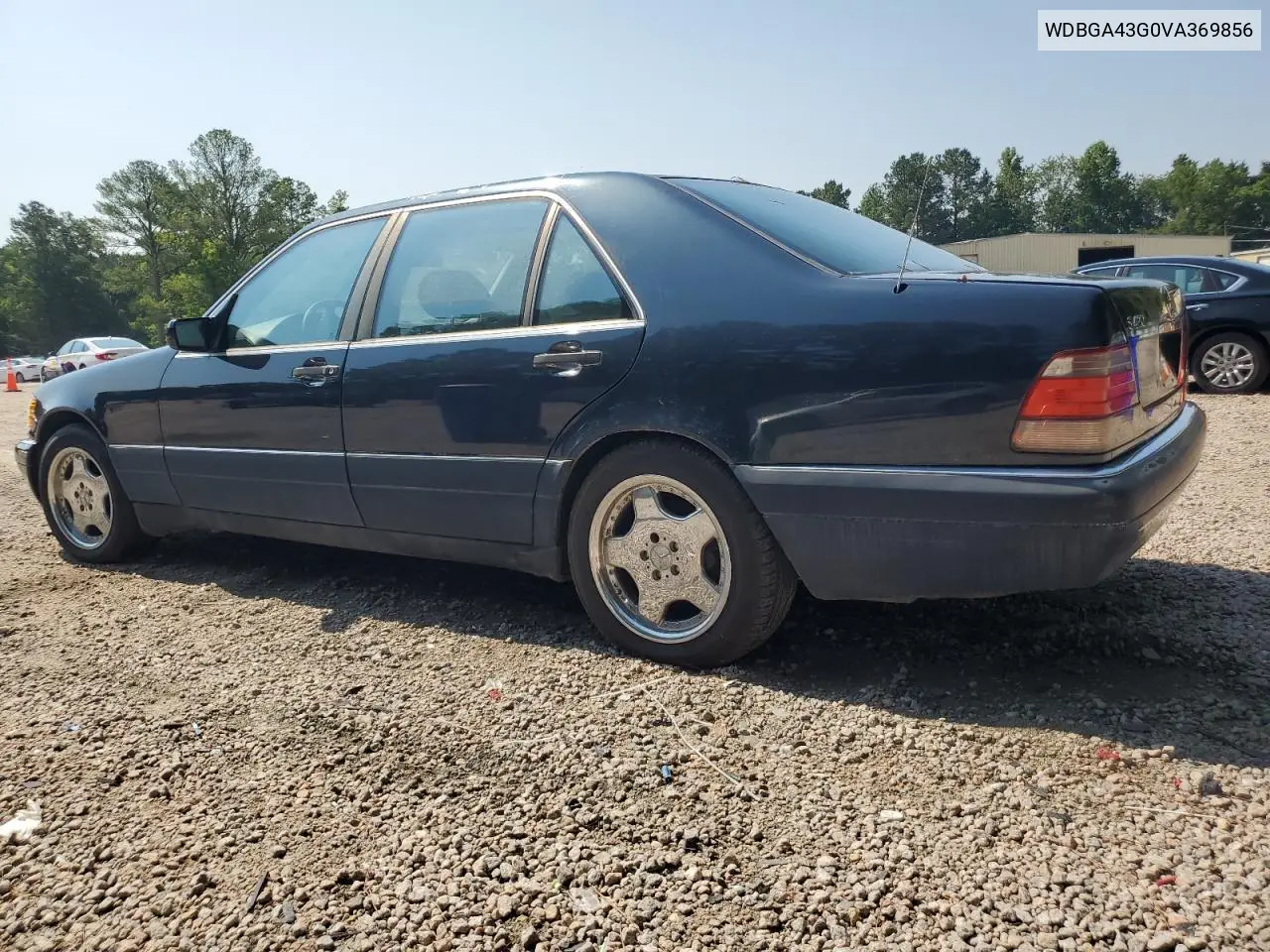 1997 Mercedes-Benz S 420 VIN: WDBGA43G0VA369856 Lot: 62779365