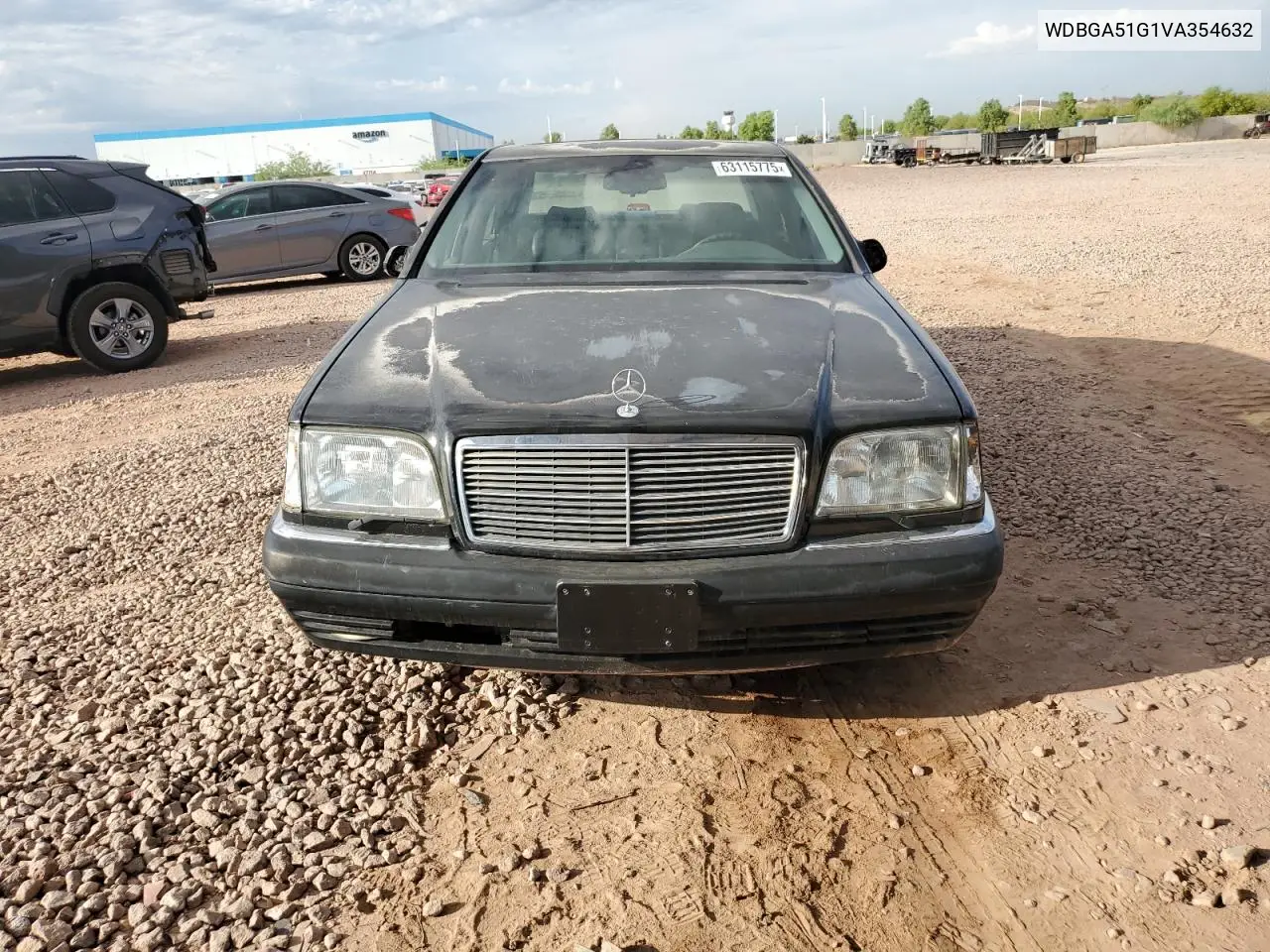 1997 Mercedes-Benz S 500 VIN: WDBGA51G1VA354632 Lot: 63115775