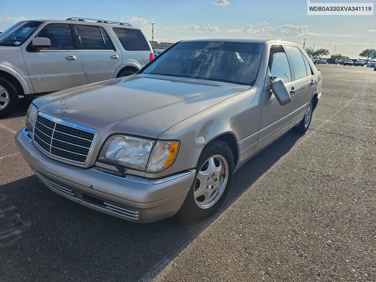 1997 Mercedes-Benz S 320 VIN: WDBGA33GXVA341119 Lot: 70090364
