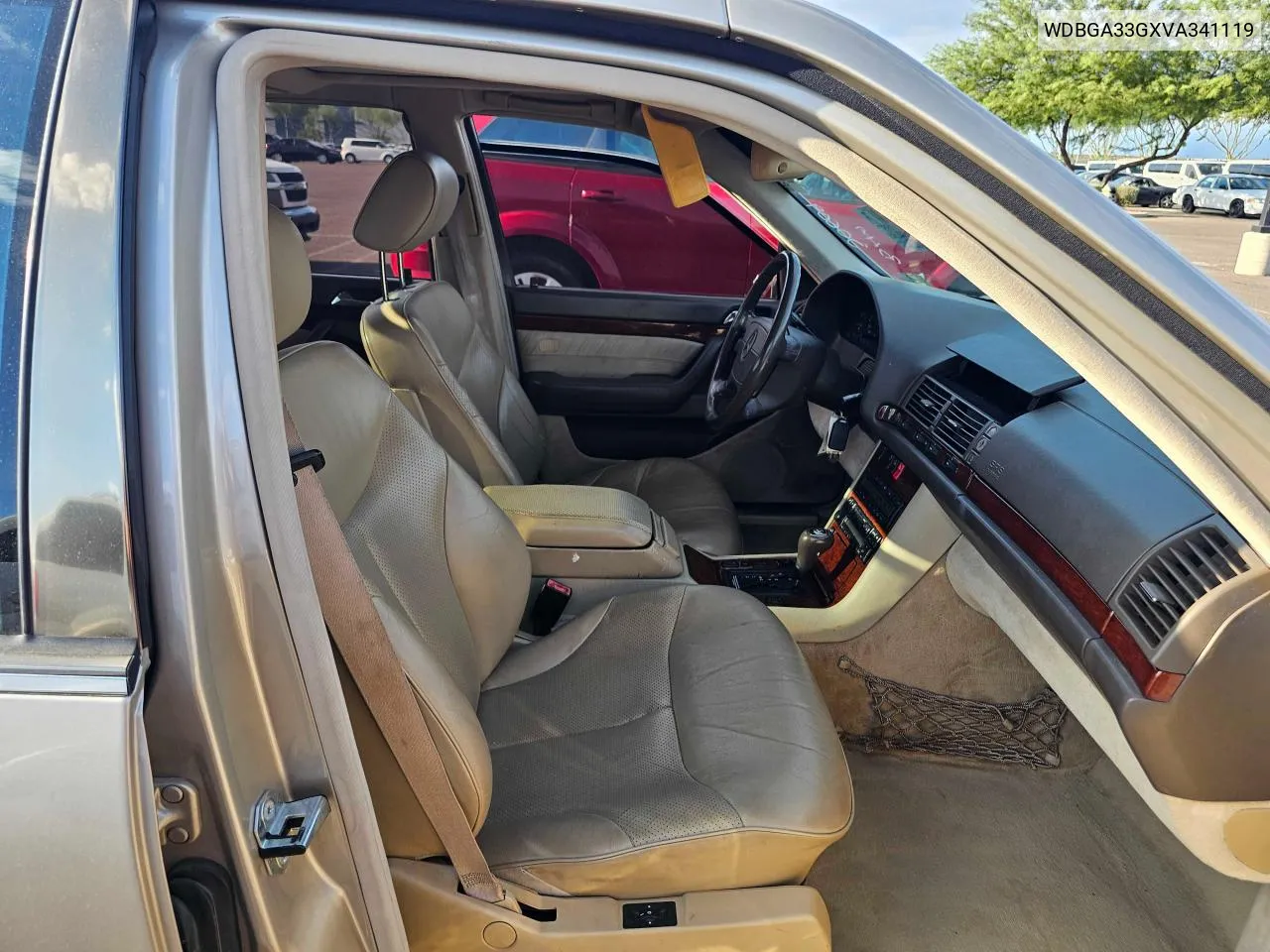 1997 Mercedes-Benz S 320 VIN: WDBGA33GXVA341119 Lot: 70090364