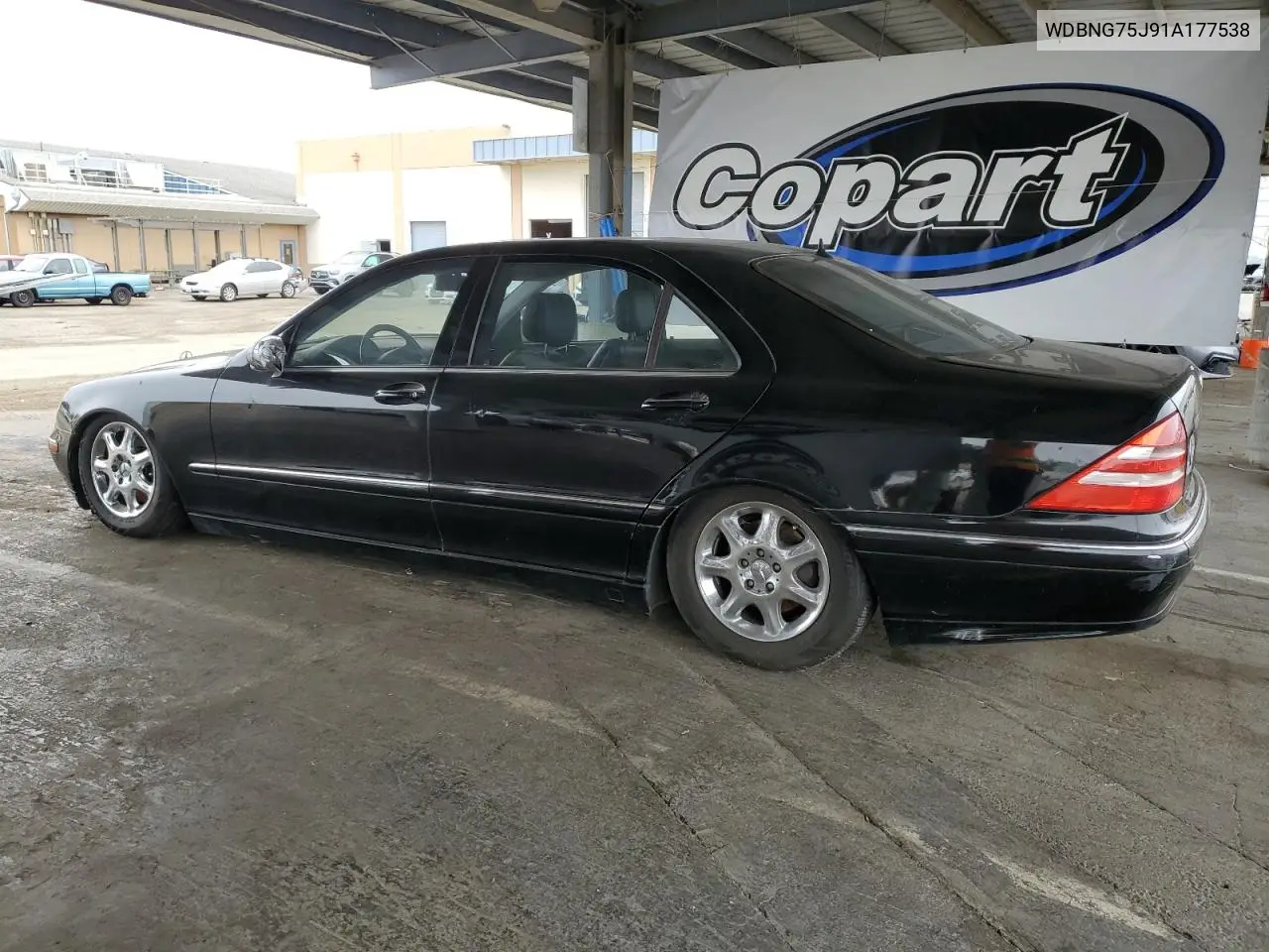 2001 Mercedes-Benz S 500 VIN: WDBNG75J91A177538 Lot: 62434695