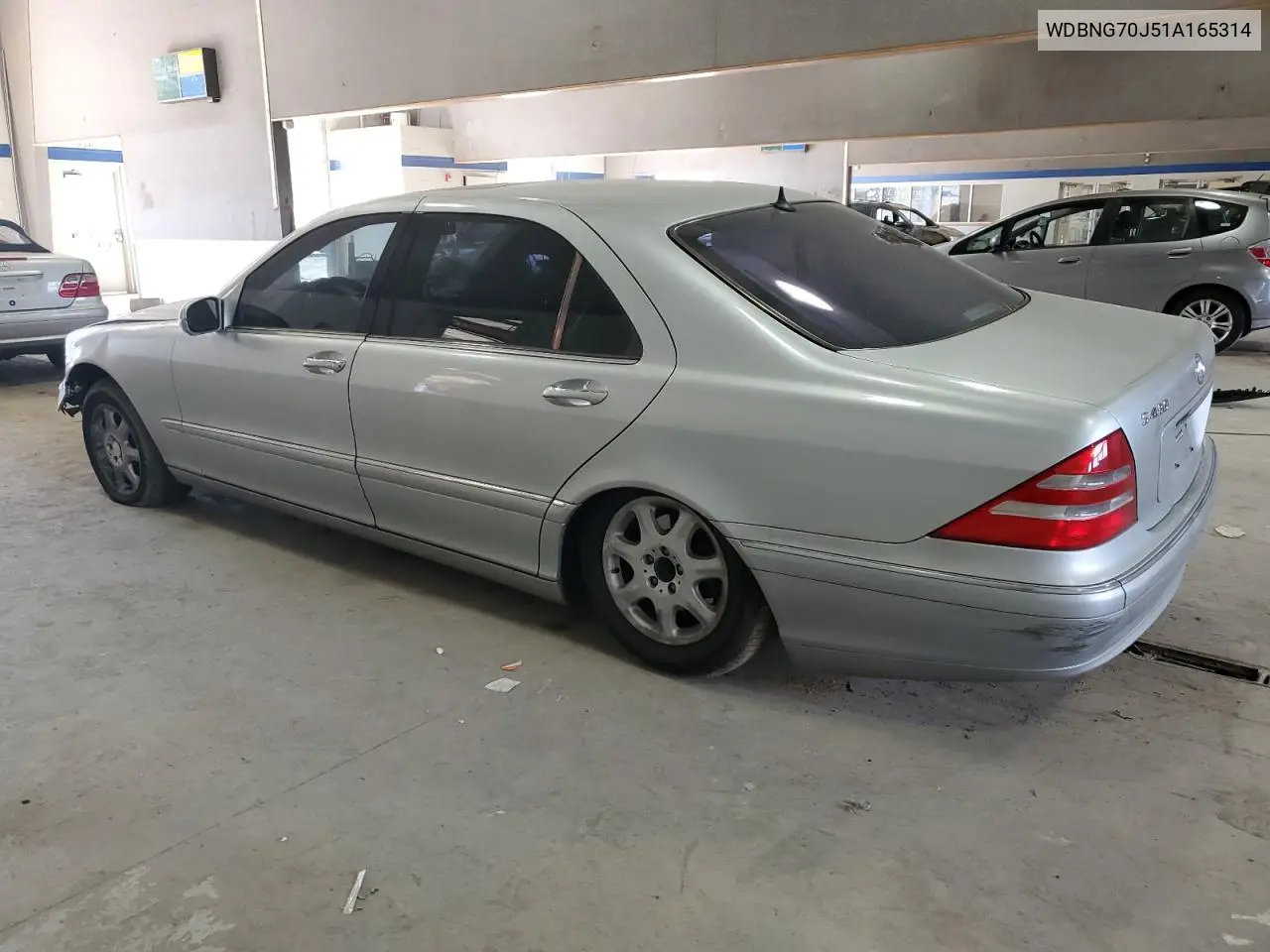 2001 Mercedes-Benz S 430 VIN: WDBNG70J51A165314 Lot: 46448515