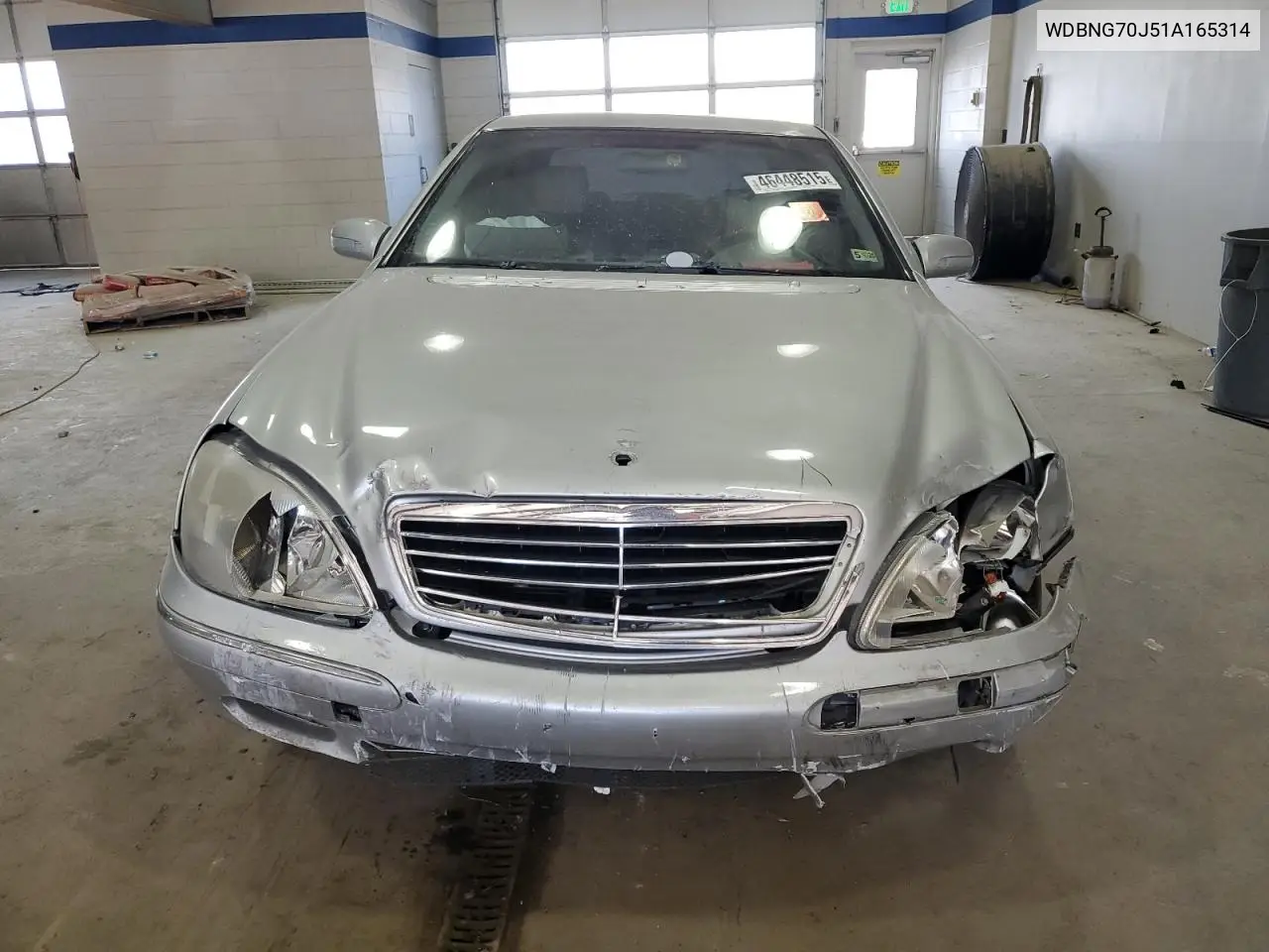 2001 Mercedes-Benz S 430 VIN: WDBNG70J51A165314 Lot: 46448515