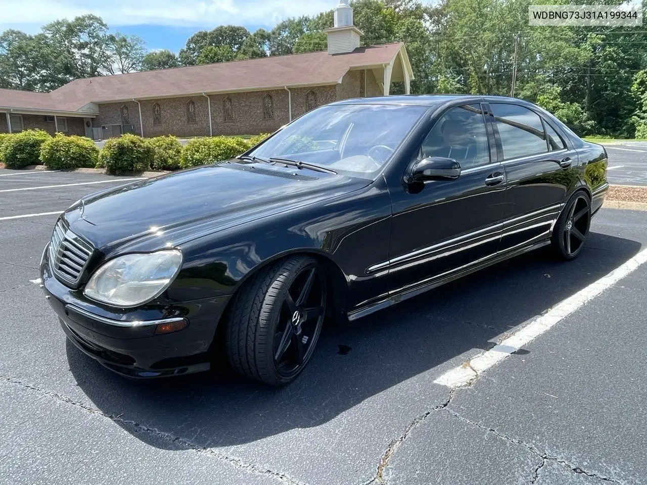 2001 Mercedes-Benz S 55 Amg VIN: WDBNG73J31A199344 Lot: 62281285