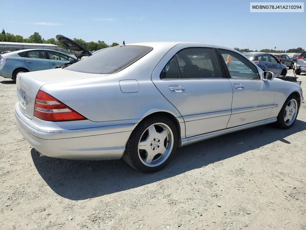 2001 Mercedes-Benz S 600 VIN: WDBNG78J41A210294 Lot: 62760215