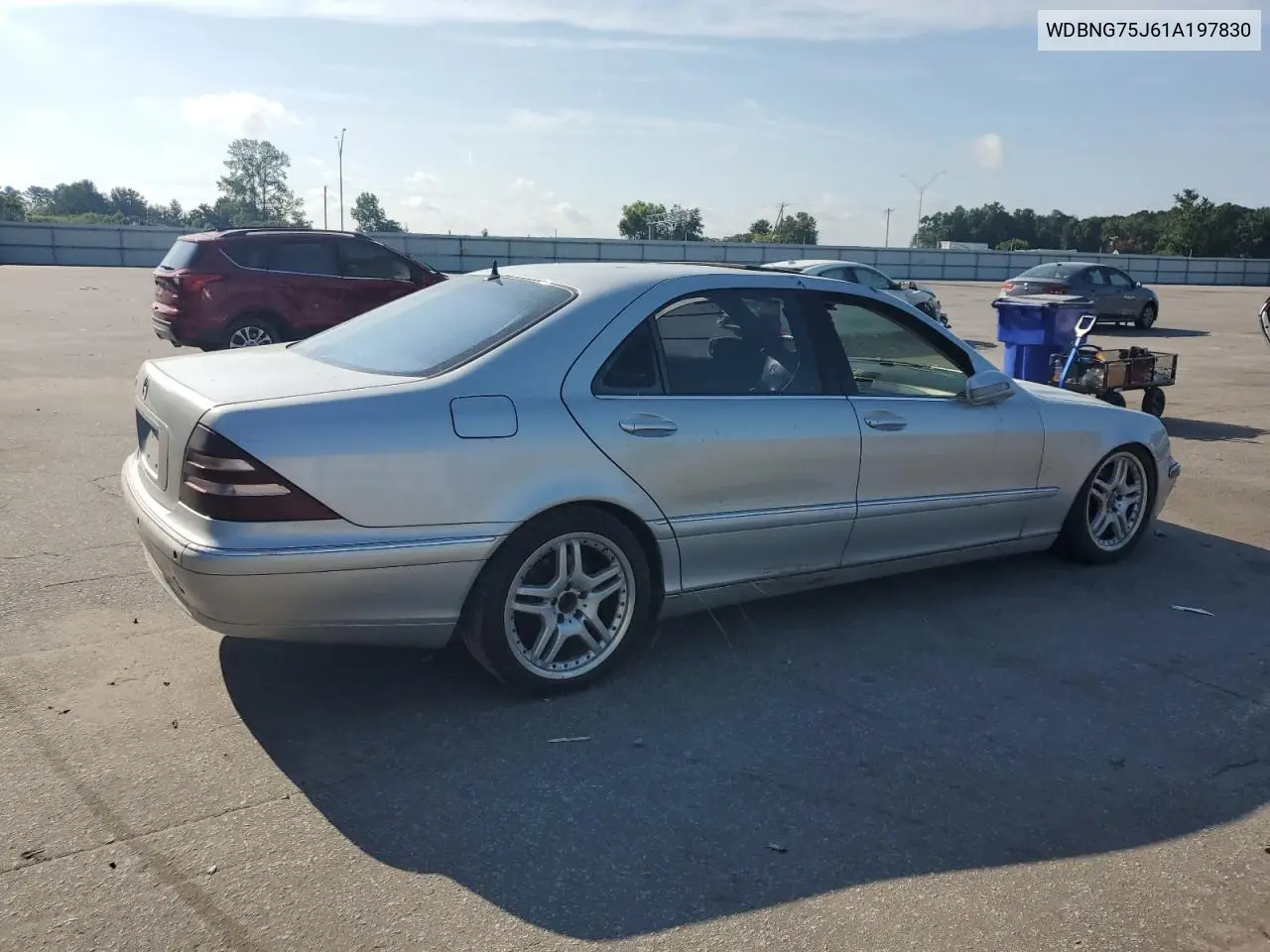 2001 Mercedes-Benz S 500 VIN: WDBNG75J61A197830 Lot: 62815985
