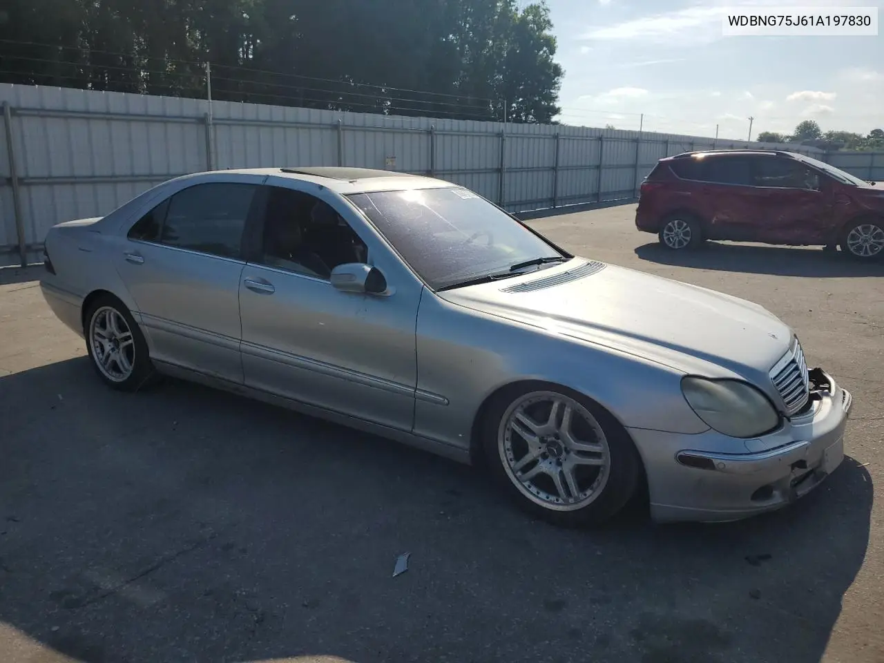 2001 Mercedes-Benz S 500 VIN: WDBNG75J61A197830 Lot: 62815985