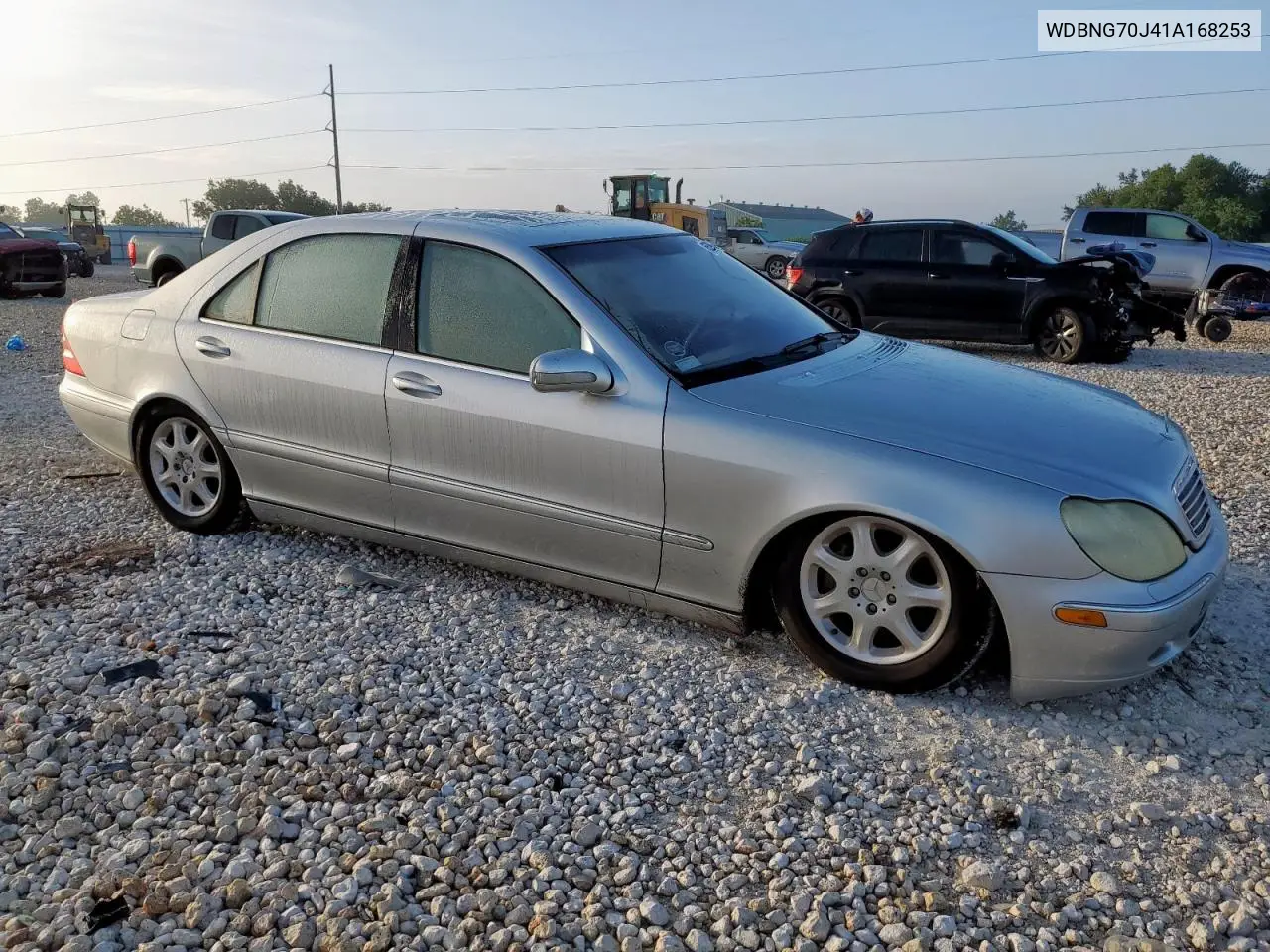 2001 Mercedes-Benz S 430 VIN: WDBNG70J41A168253 Lot: 65299635