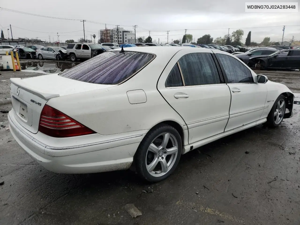 2002 Mercedes-Benz S 430 VIN: WDBNG70J02A283448 Lot: 43370985
