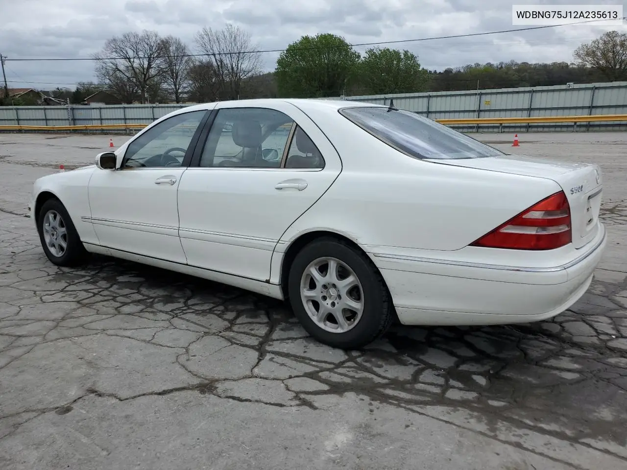 2002 Mercedes-Benz S 500 VIN: WDBNG75J12A235613 Lot: 51500755