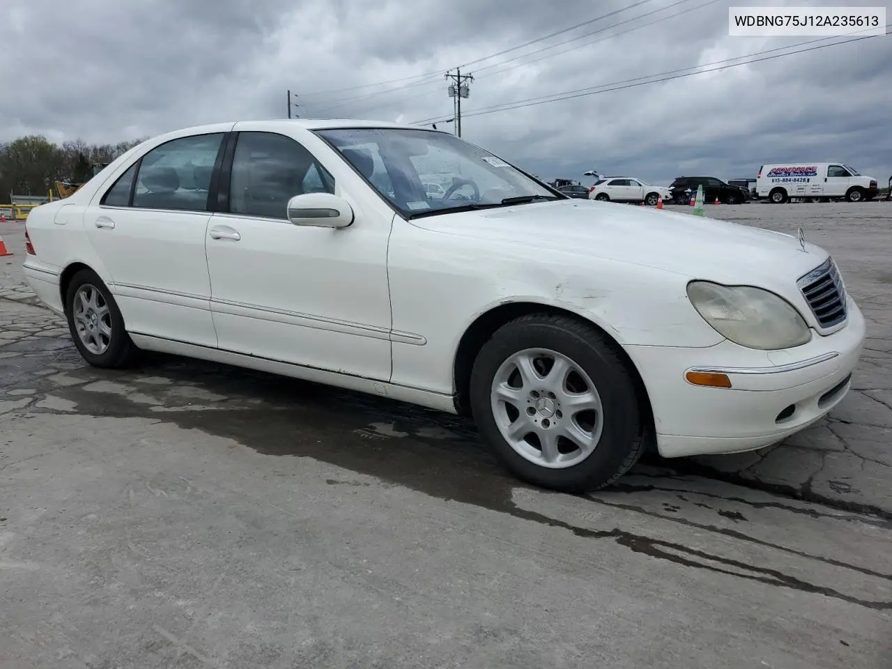 2002 Mercedes-Benz S 500 VIN: WDBNG75J12A235613 Lot: 51500755