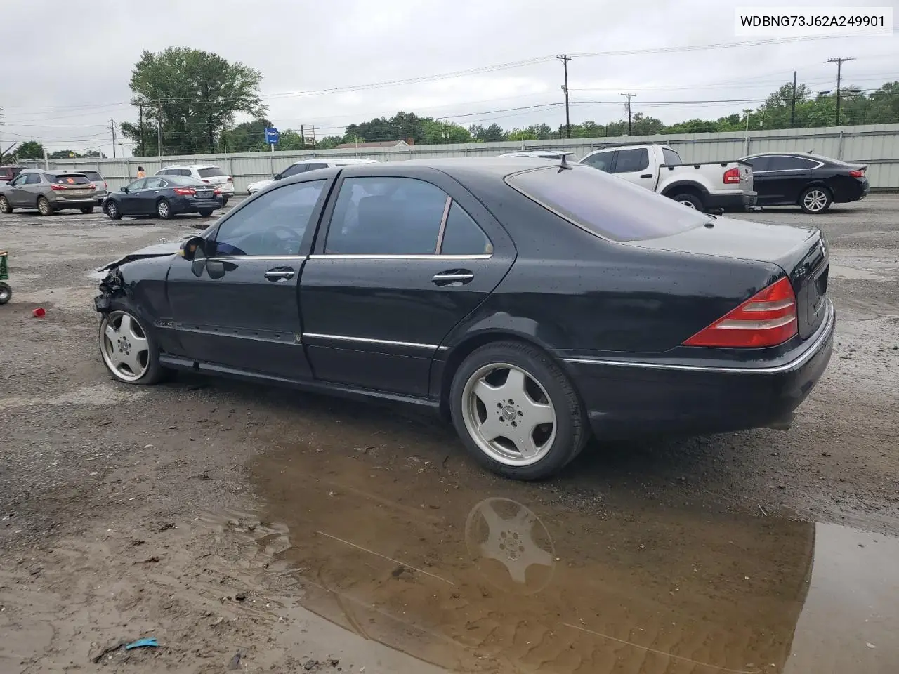 2002 Mercedes-Benz S 55 Amg VIN: WDBNG73J62A249901 Lot: 55317585