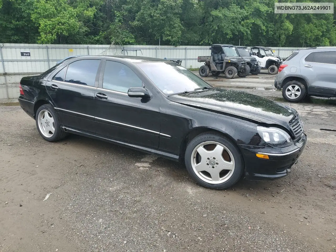 2002 Mercedes-Benz S 55 Amg VIN: WDBNG73J62A249901 Lot: 55317585