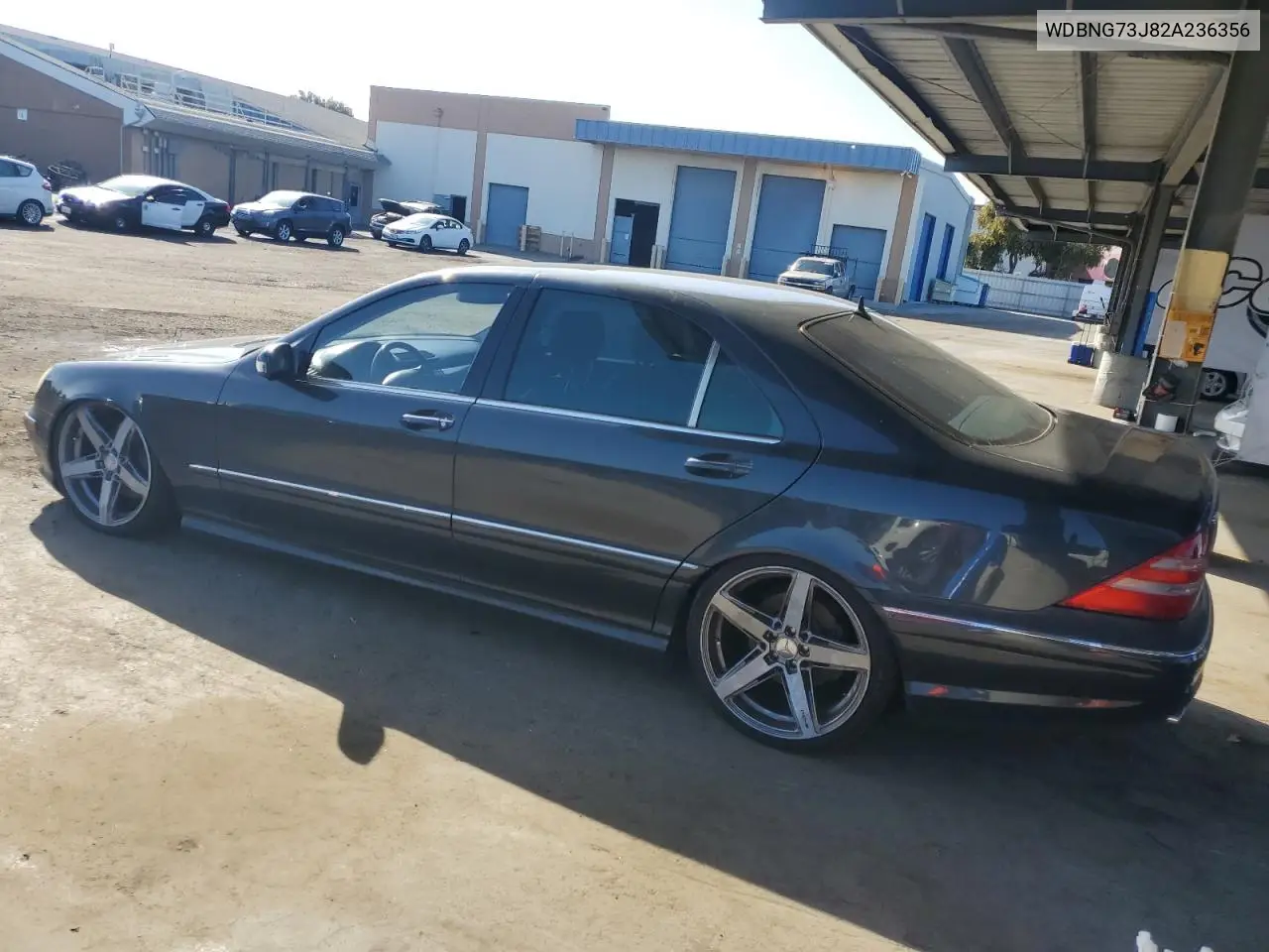 2002 Mercedes-Benz S 55 Amg VIN: WDBNG73J82A236356 Lot: 55694985