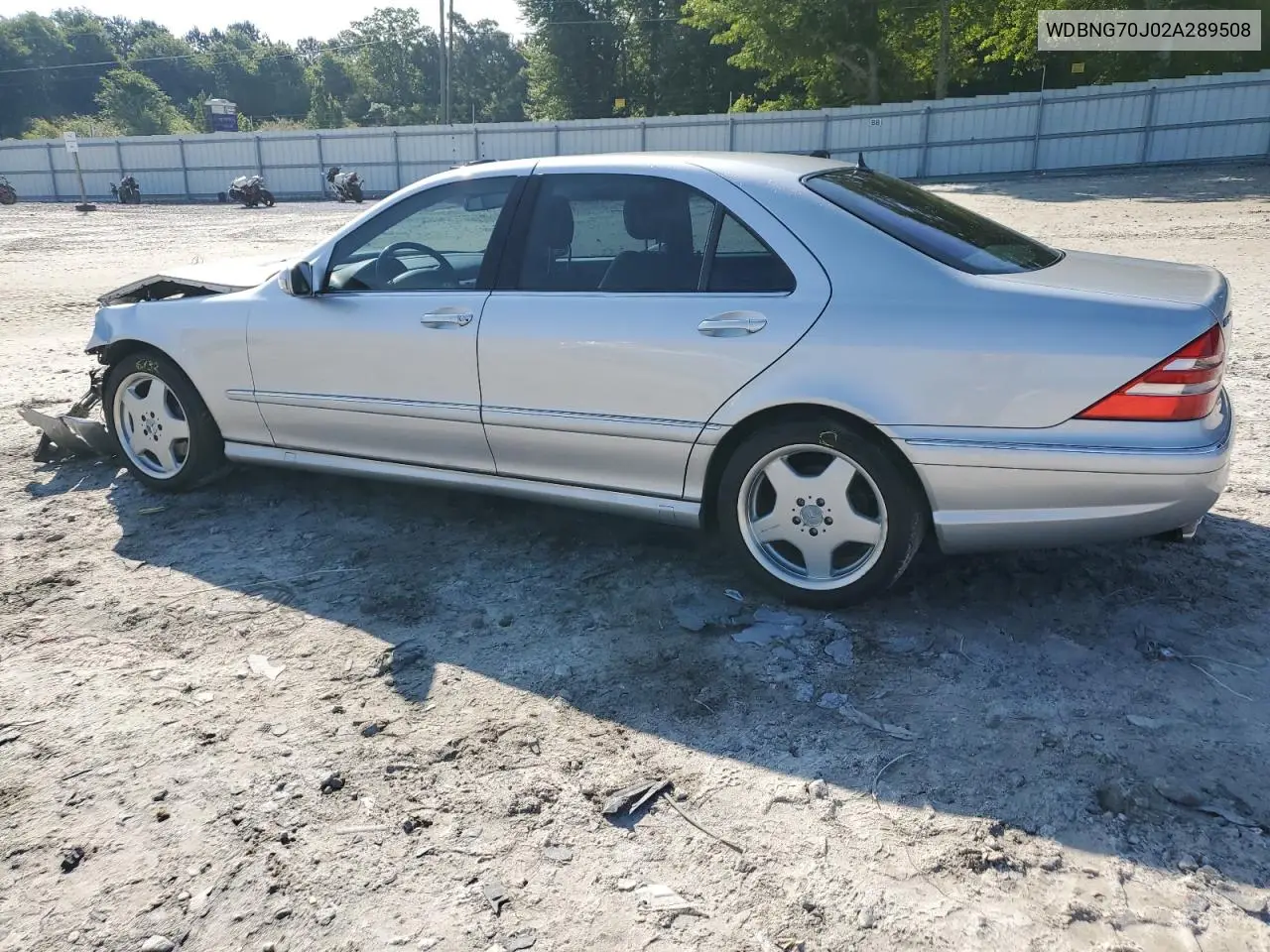 2002 Mercedes-Benz S 430 VIN: WDBNG70J02A289508 Lot: 56214015