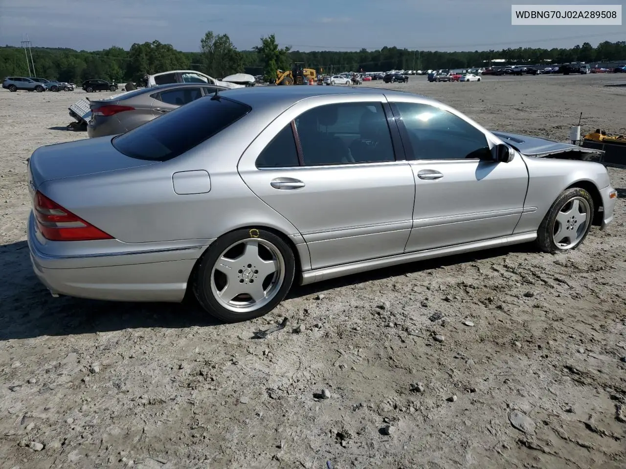 2002 Mercedes-Benz S 430 VIN: WDBNG70J02A289508 Lot: 56214015