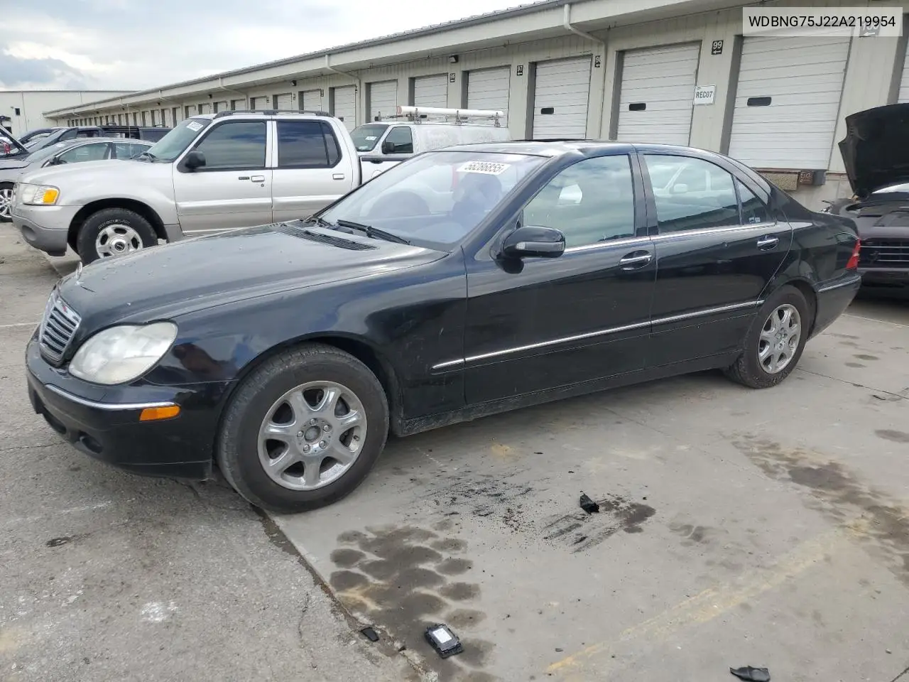 2002 Mercedes-Benz S 500 VIN: WDBNG75J22A219954 Lot: 56286855