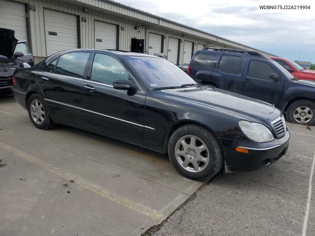 2002 Mercedes-Benz S 500 VIN: WDBNG75J22A219954 Lot: 56286855