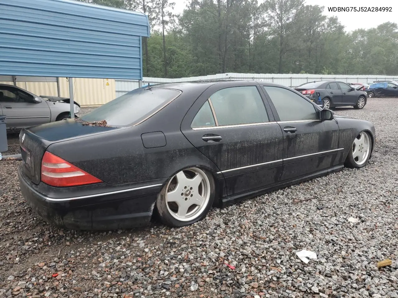 2002 Mercedes-Benz S 500 VIN: WDBNG75J52A284992 Lot: 57038105