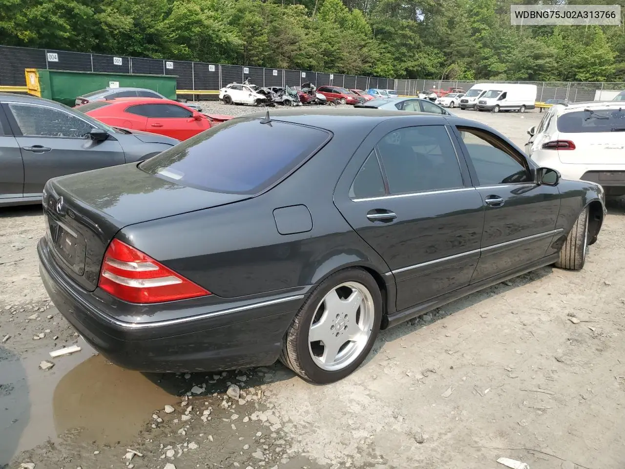 2002 Mercedes-Benz S 500 VIN: WDBNG75J02A313766 Lot: 59673345