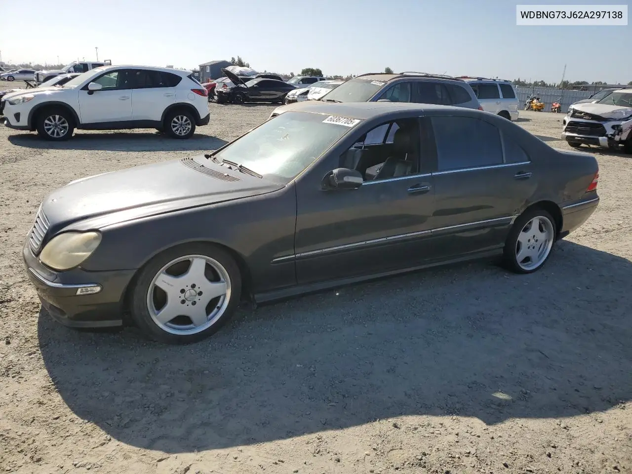 2002 Mercedes-Benz S 55 Amg VIN: WDBNG73J62A297138 Lot: 60367705