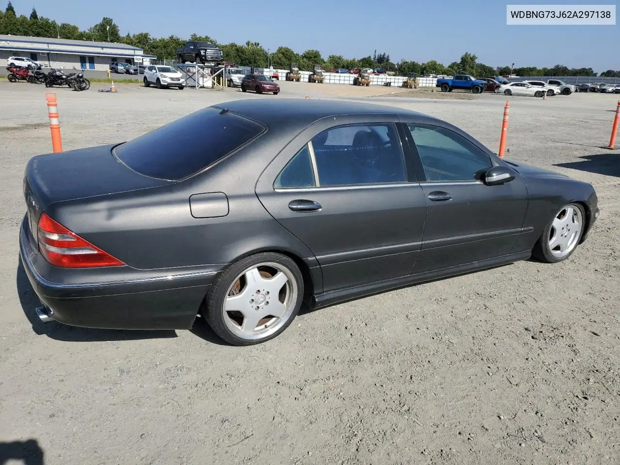 2002 Mercedes-Benz S 55 Amg VIN: WDBNG73J62A297138 Lot: 60367705