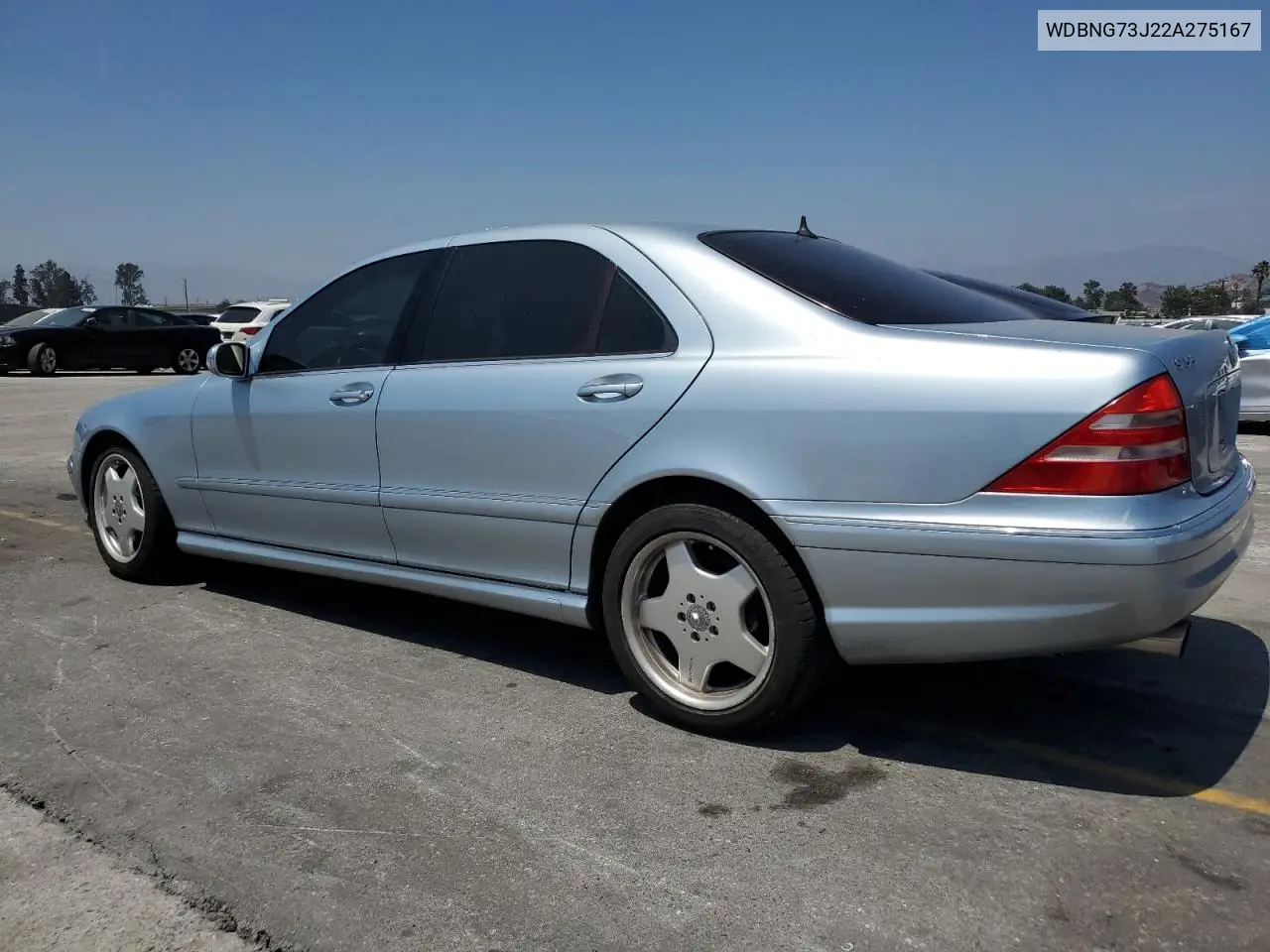 2002 Mercedes-Benz S 55 Amg VIN: WDBNG73J22A275167 Lot: 60819255