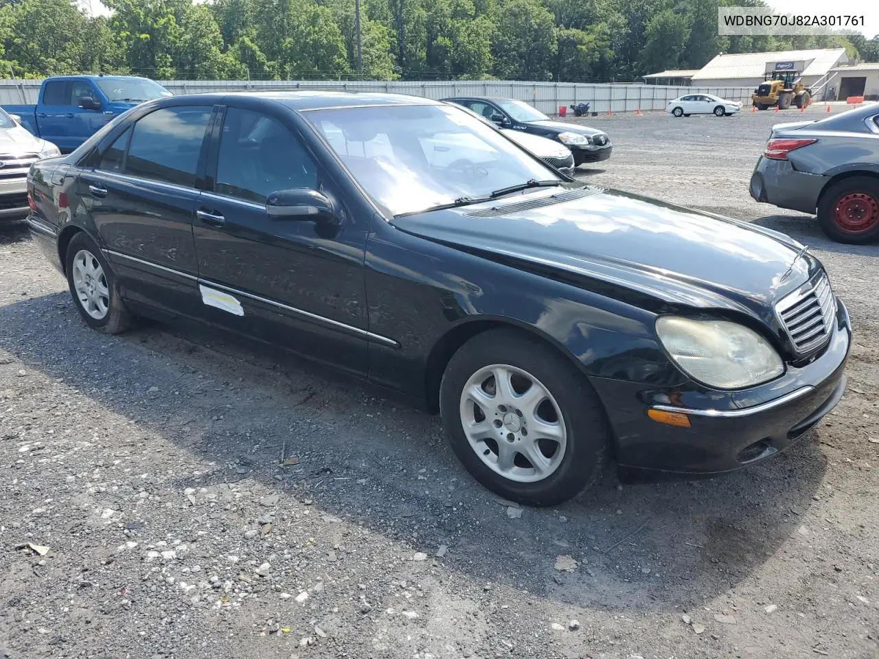 2002 Mercedes-Benz S 430 VIN: WDBNG70J82A301761 Lot: 64396715
