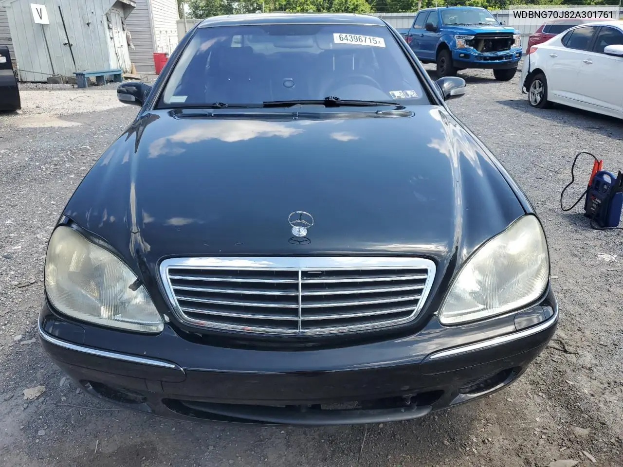 2002 Mercedes-Benz S 430 VIN: WDBNG70J82A301761 Lot: 64396715