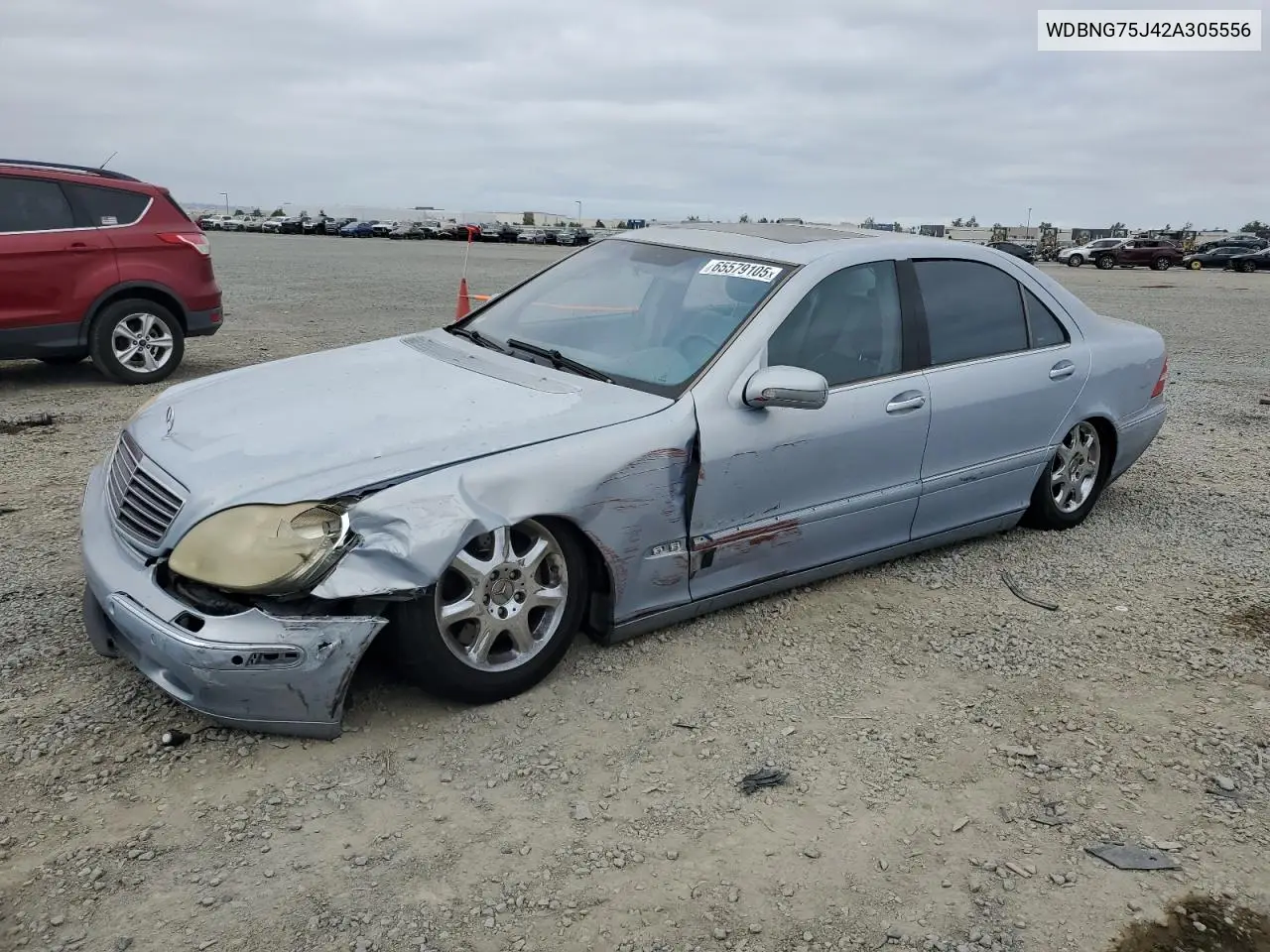 2002 Mercedes-Benz S 500 VIN: WDBNG75J42A305556 Lot: 65579105
