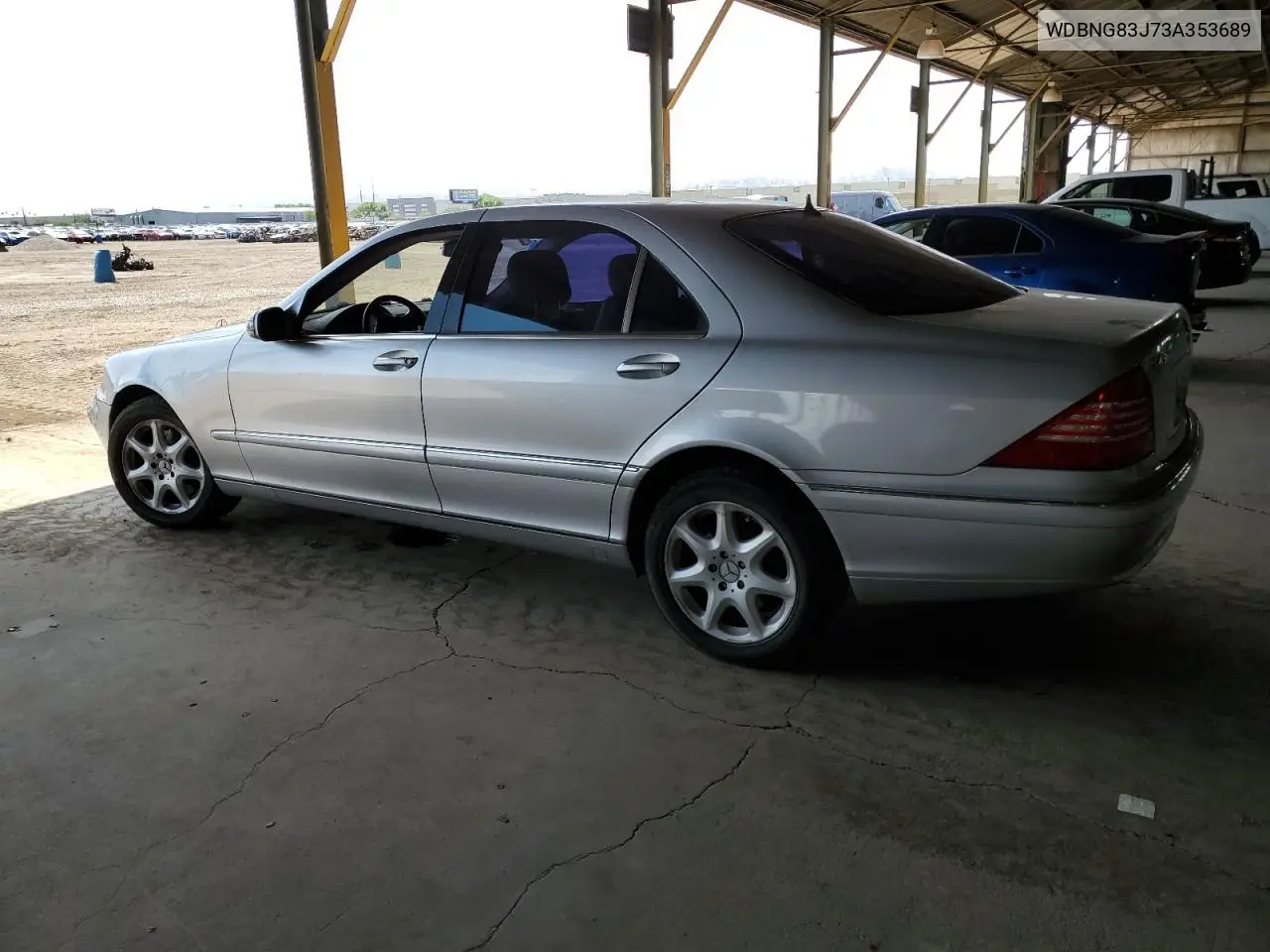 2003 Mercedes-Benz S 430 4Matic VIN: WDBNG83J73A353689 Lot: 58389515