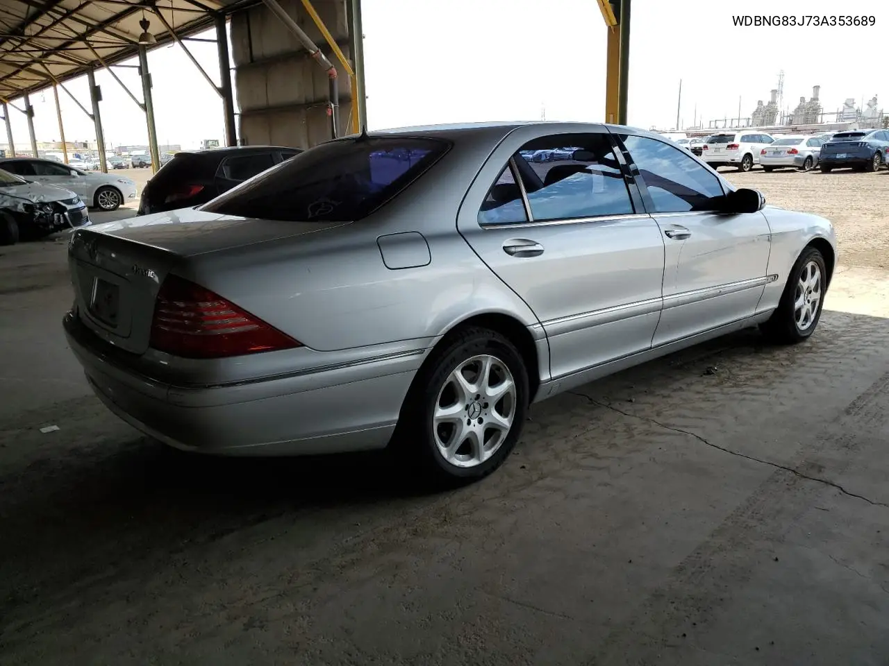 2003 Mercedes-Benz S 430 4Matic VIN: WDBNG83J73A353689 Lot: 58389515