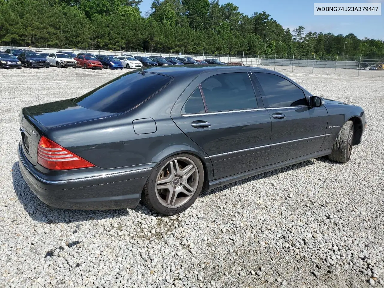 2003 Mercedes-Benz S 55 Amg VIN: WDBNG74J23A379447 Lot: 60288775