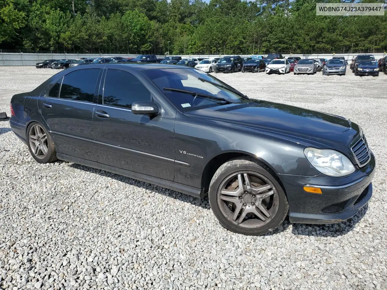 2003 Mercedes-Benz S 55 Amg VIN: WDBNG74J23A379447 Lot: 60288775