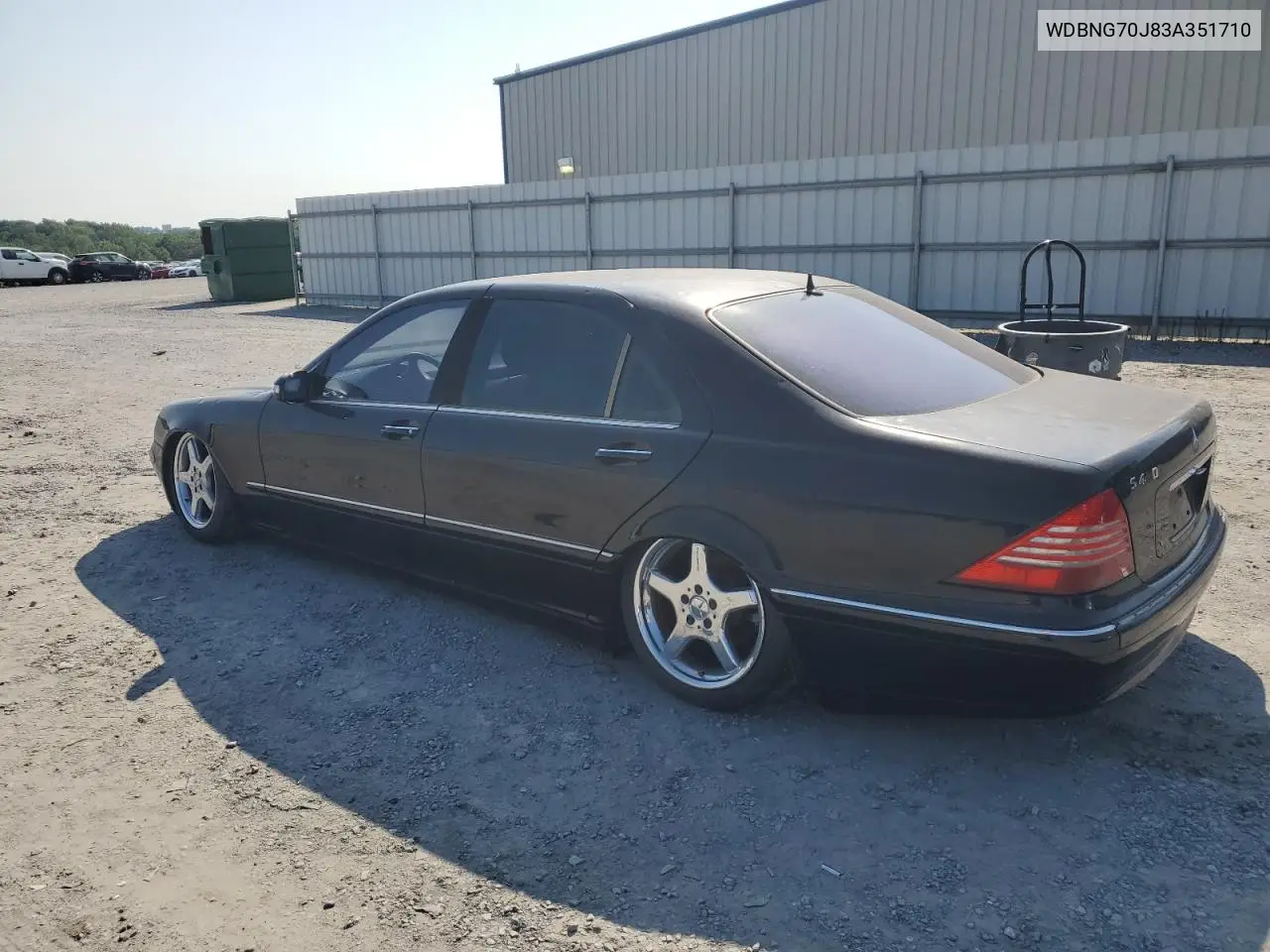2003 Mercedes-Benz S 430 VIN: WDBNG70J83A351710 Lot: 60496365