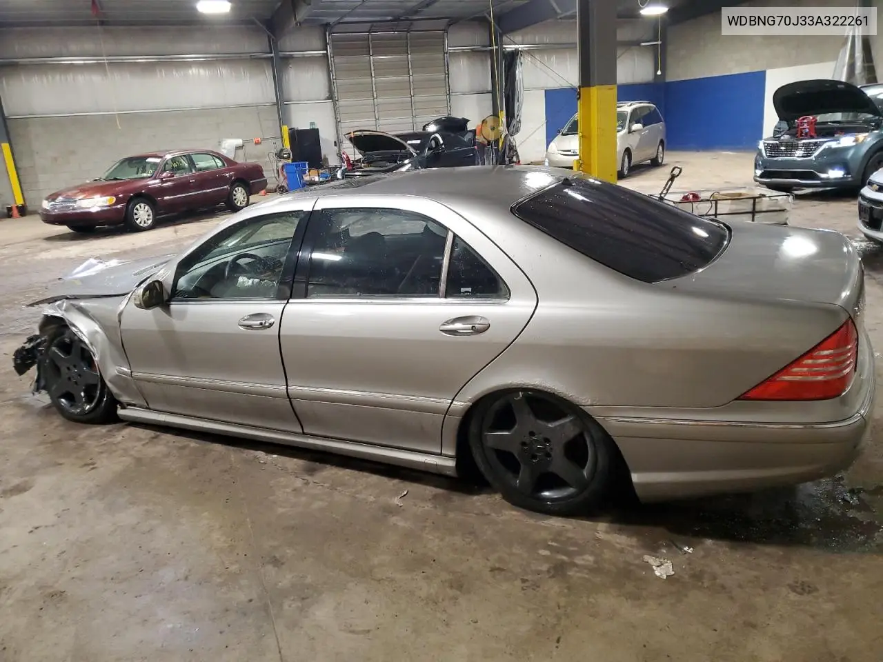 2003 Mercedes-Benz S 430 VIN: WDBNG70J33A322261 Lot: 61410355