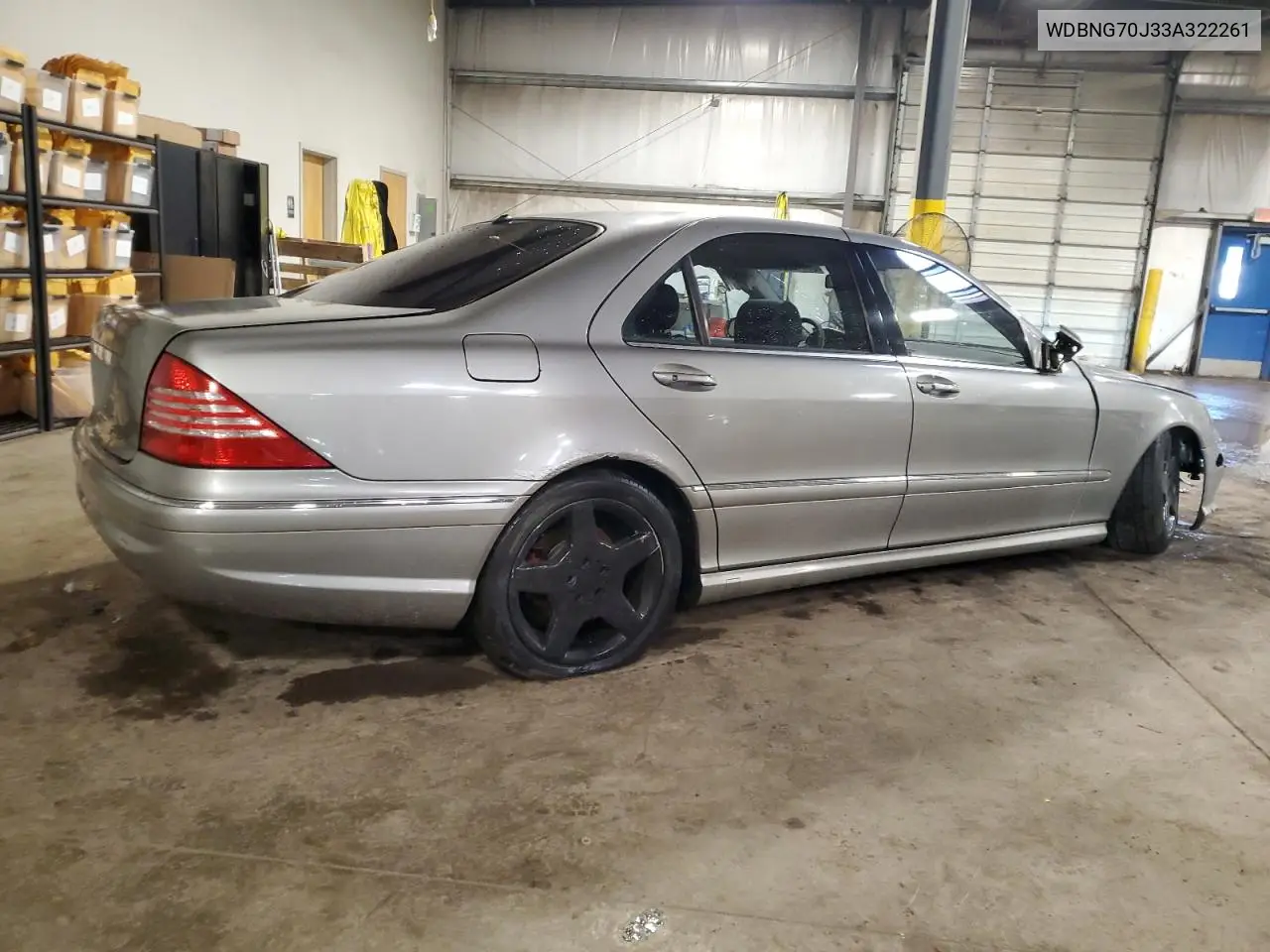 2003 Mercedes-Benz S 430 VIN: WDBNG70J33A322261 Lot: 61410355