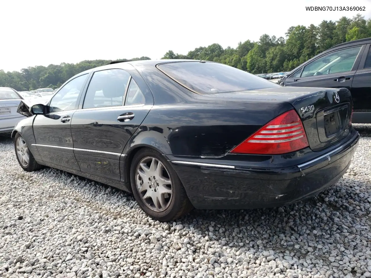 2003 Mercedes-Benz S 430 VIN: WDBNG70J13A369062 Lot: 62083485