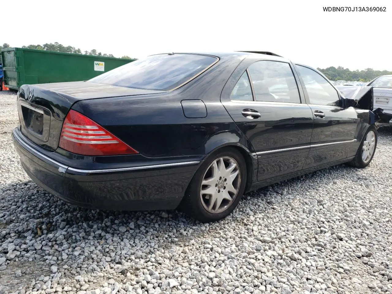 2003 Mercedes-Benz S 430 VIN: WDBNG70J13A369062 Lot: 62083485
