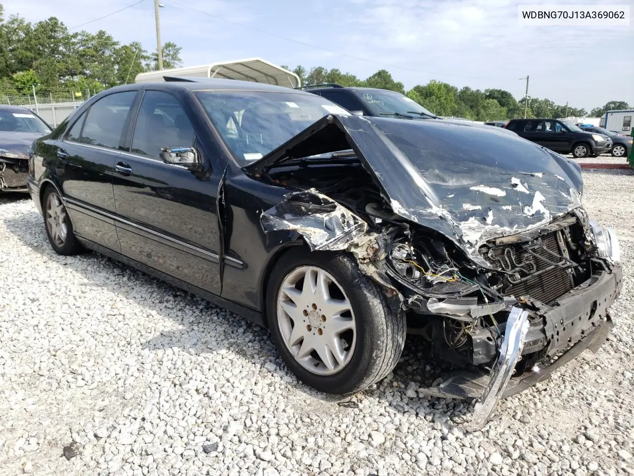 2003 Mercedes-Benz S 430 VIN: WDBNG70J13A369062 Lot: 62083485