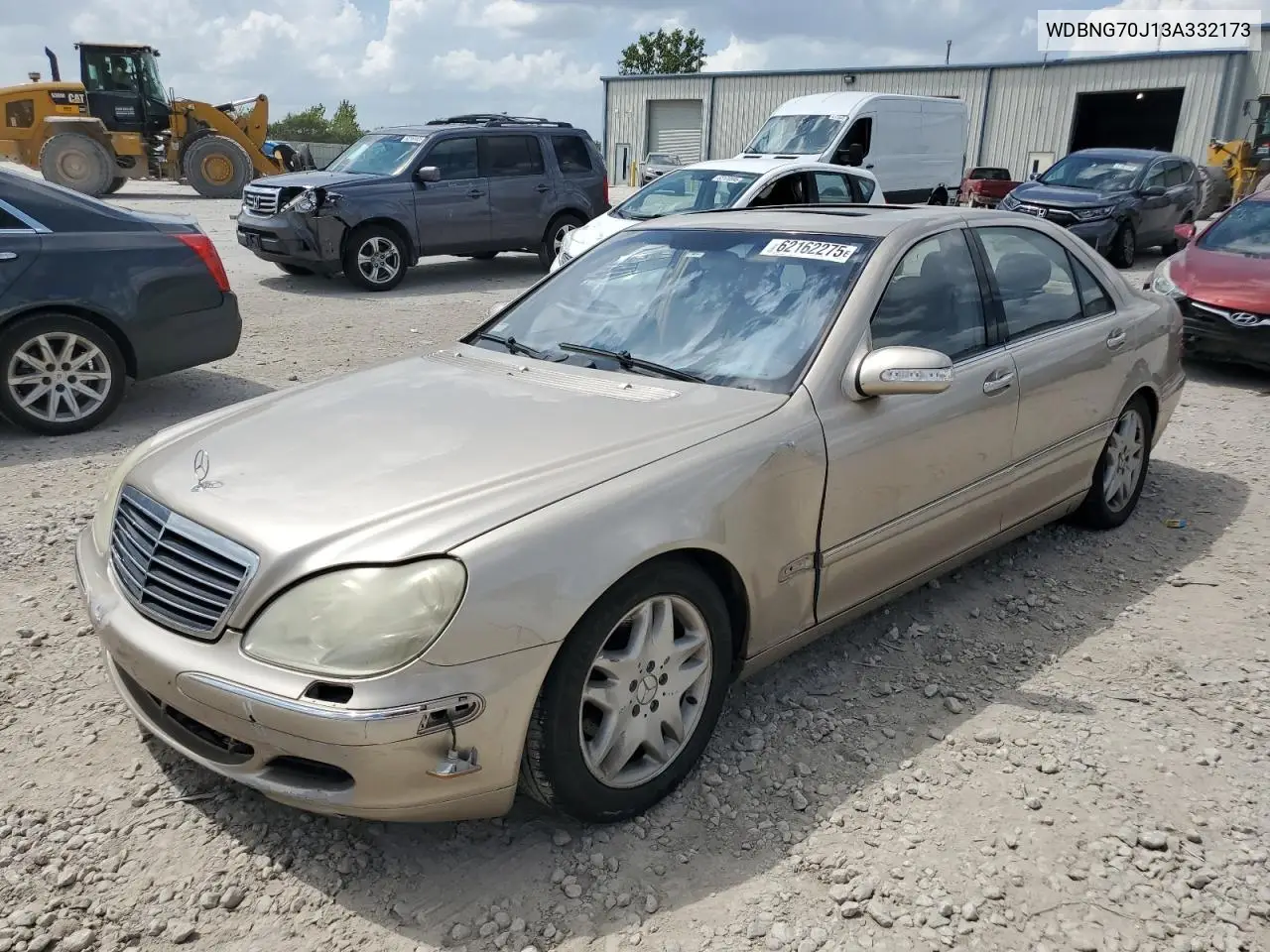 2003 Mercedes-Benz S 430 VIN: WDBNG70J13A332173 Lot: 62162275