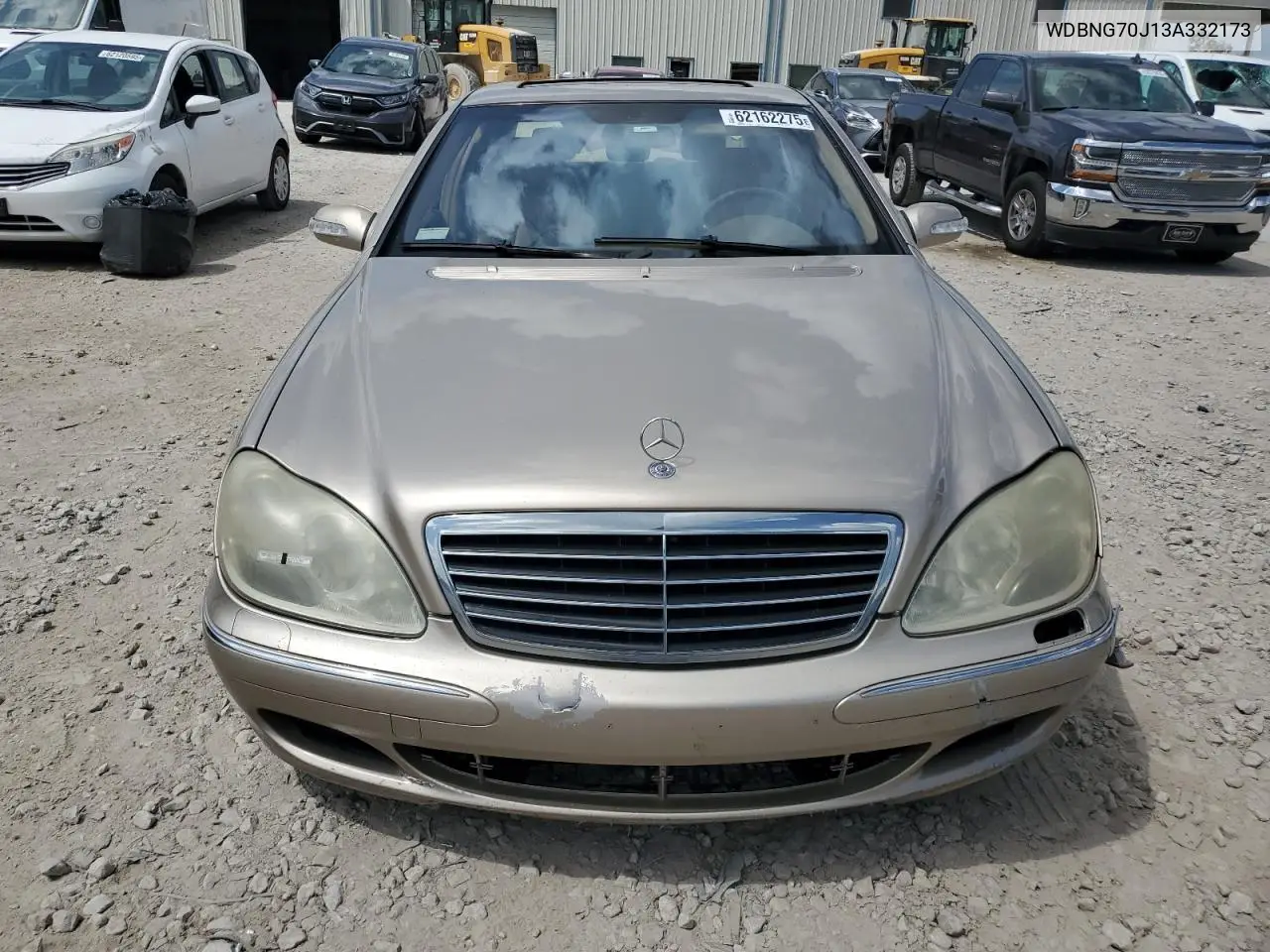 2003 Mercedes-Benz S 430 VIN: WDBNG70J13A332173 Lot: 62162275