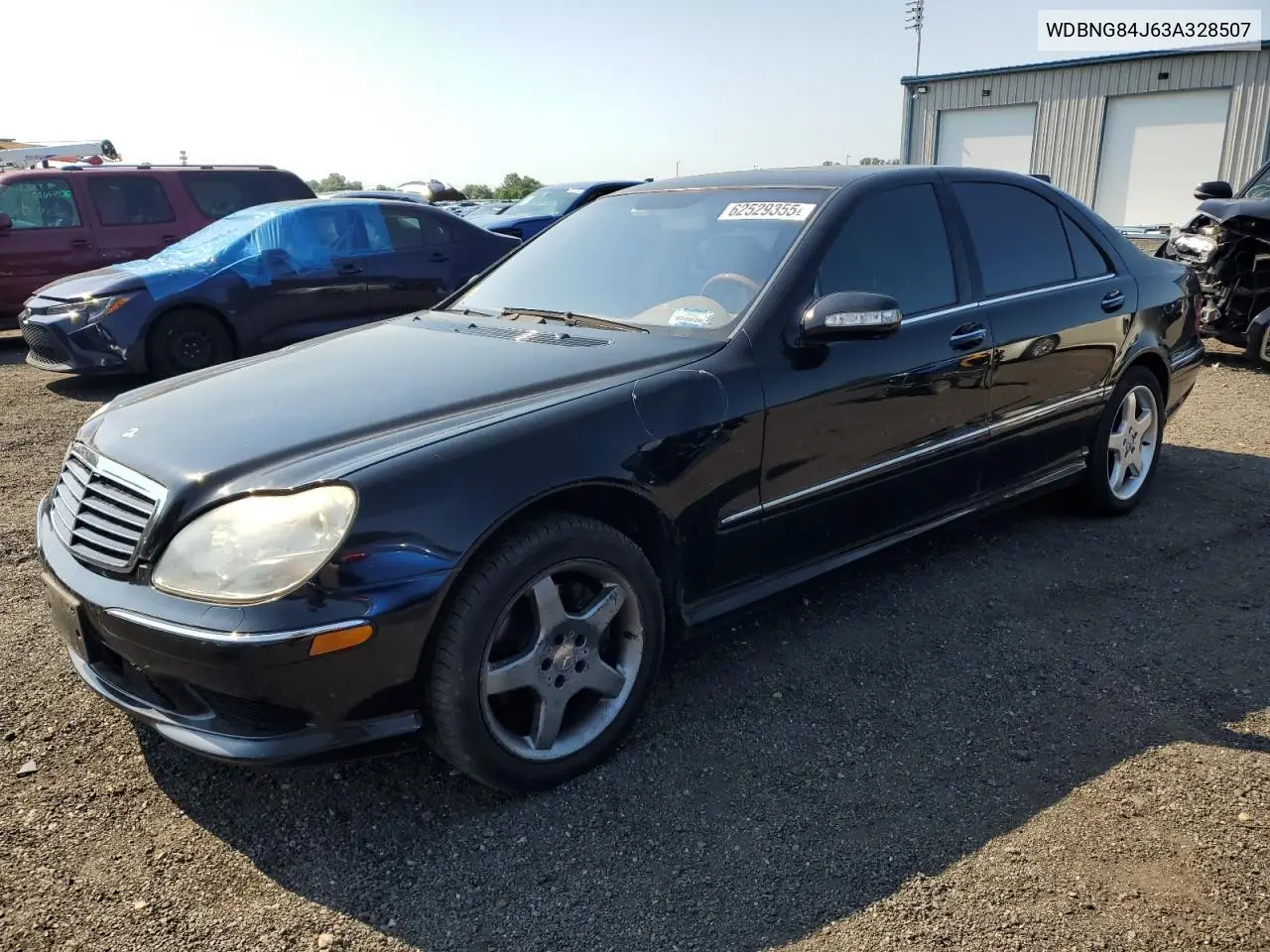 2003 Mercedes-Benz S 500 4Matic VIN: WDBNG84J63A328507 Lot: 62529355
