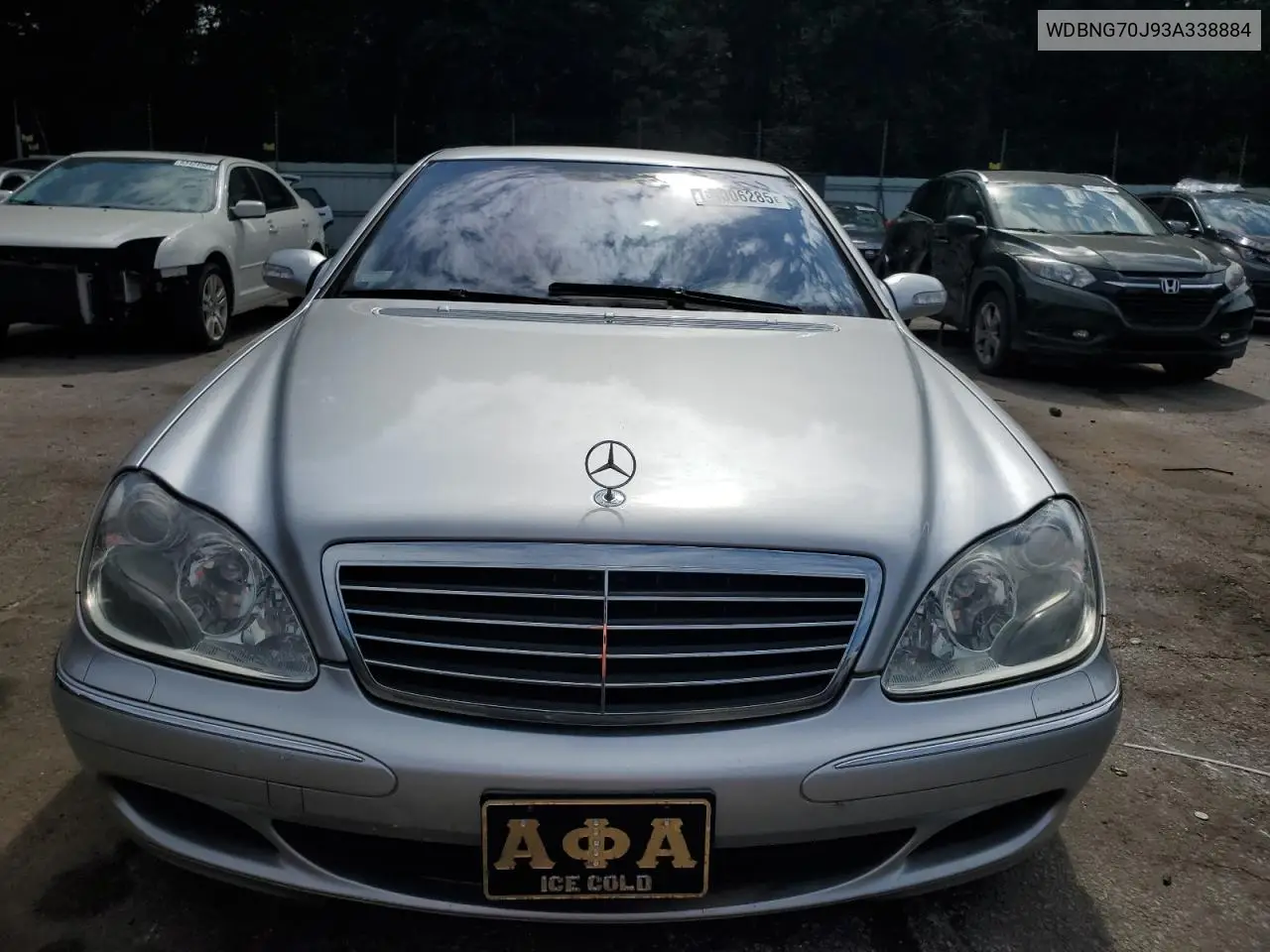 2003 Mercedes-Benz S 430 VIN: WDBNG70J93A338884 Lot: 64006285