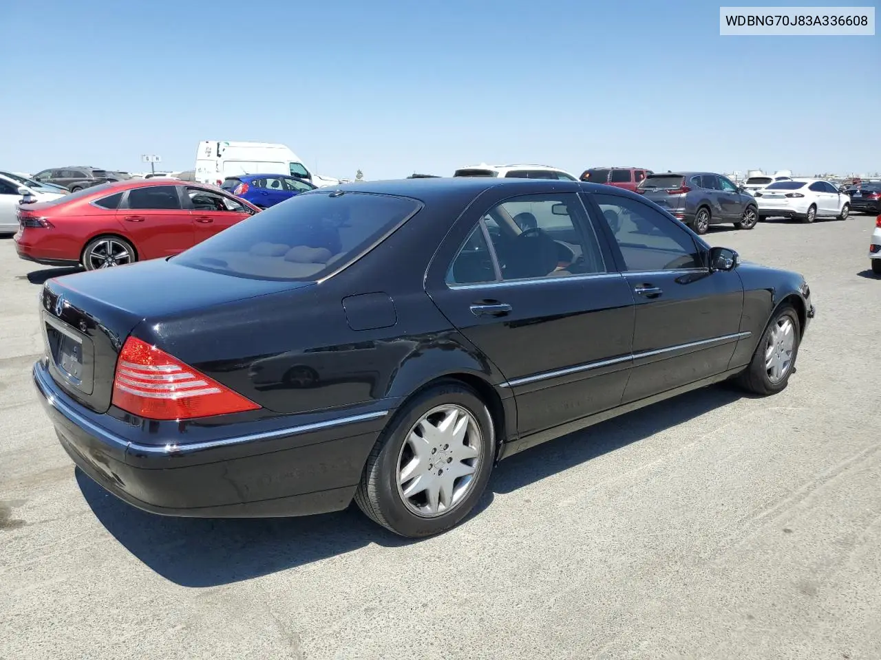2003 Mercedes-Benz S 430 VIN: WDBNG70J83A336608 Lot: 64698765