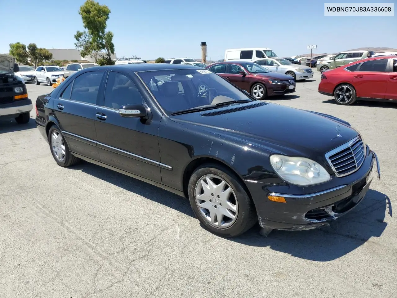 2003 Mercedes-Benz S 430 VIN: WDBNG70J83A336608 Lot: 64698765